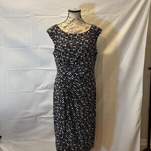 Gorgeous Black & White Sleeveless Dress